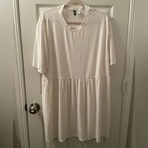 H&M White Eyelet Dress